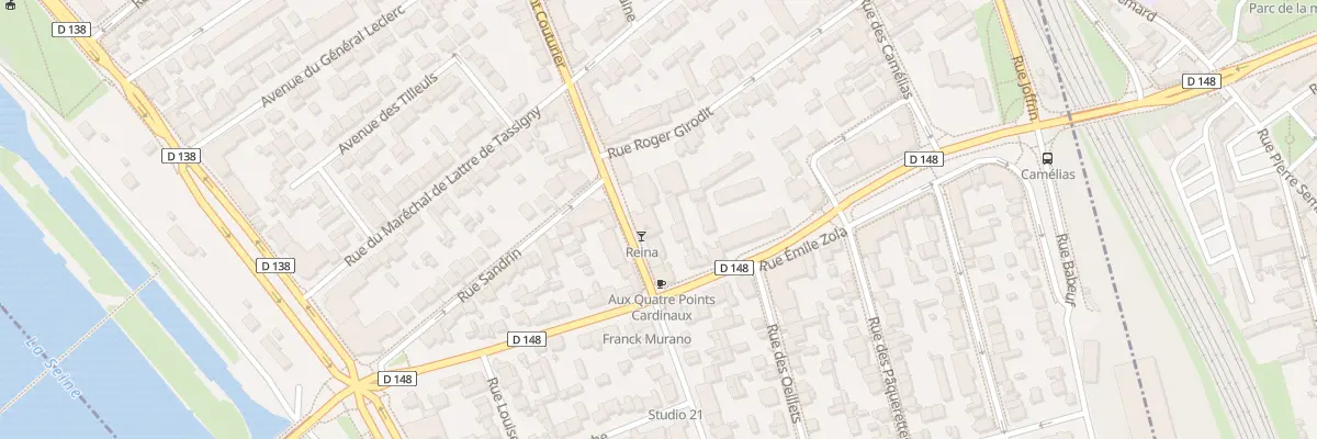 Plan du 255 Rue Vaillant Couturier à Alfortville