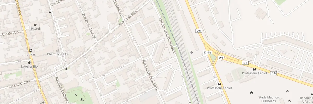 Plan du 49 Rue Marcel Bourdarias à Alfortville