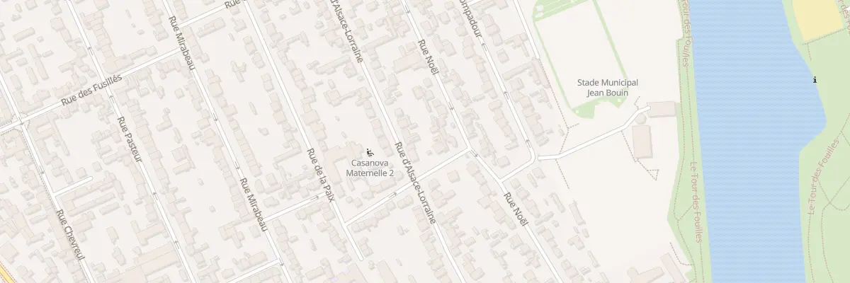 Plan du 77B Rue Alsace Lorraine à Choisy-le-Roi