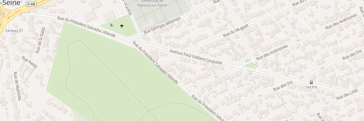 Plan du 6B Rue du Muguet à Vigneux-sur-Seine