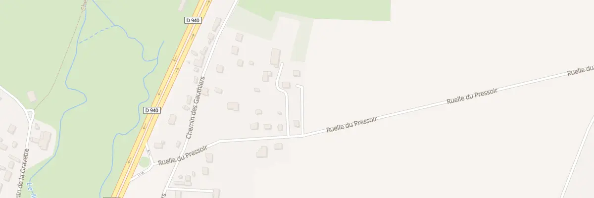 Plan du 21 Che du Pressoir à Bourges