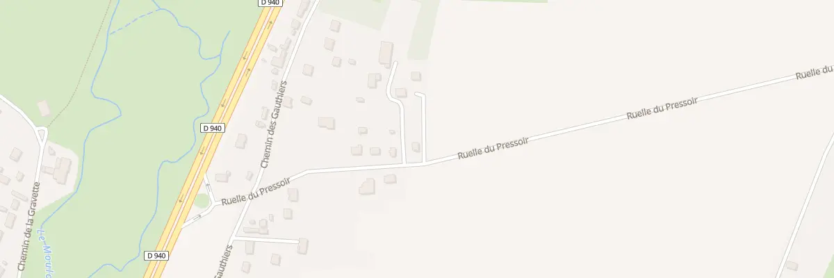 Plan du 19 Che du Pressoir à Bourges