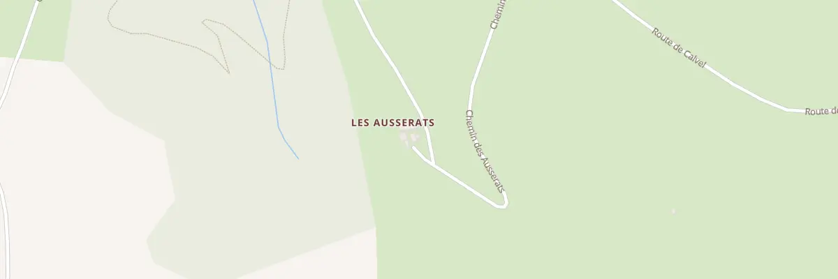 Plan du 494 Che des Ausserats au Fraysse