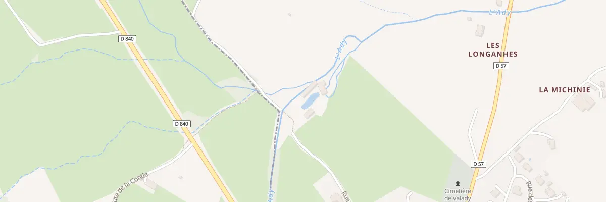 Plan du 5354 Carrols à Valady