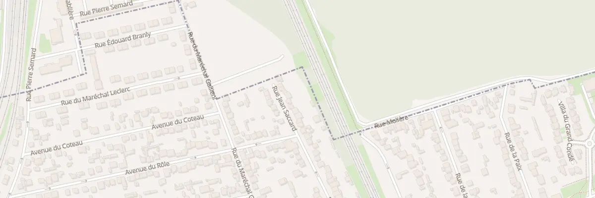 Plan du 64 Rue Jean Saccard à Villeneuve-le-Roi