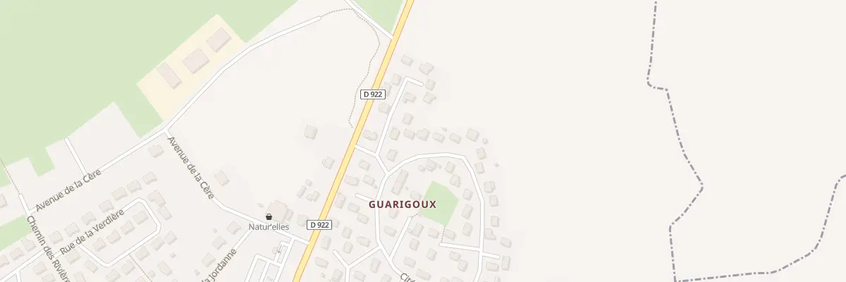 Plan du 5066H Cite du Buron à Jussac