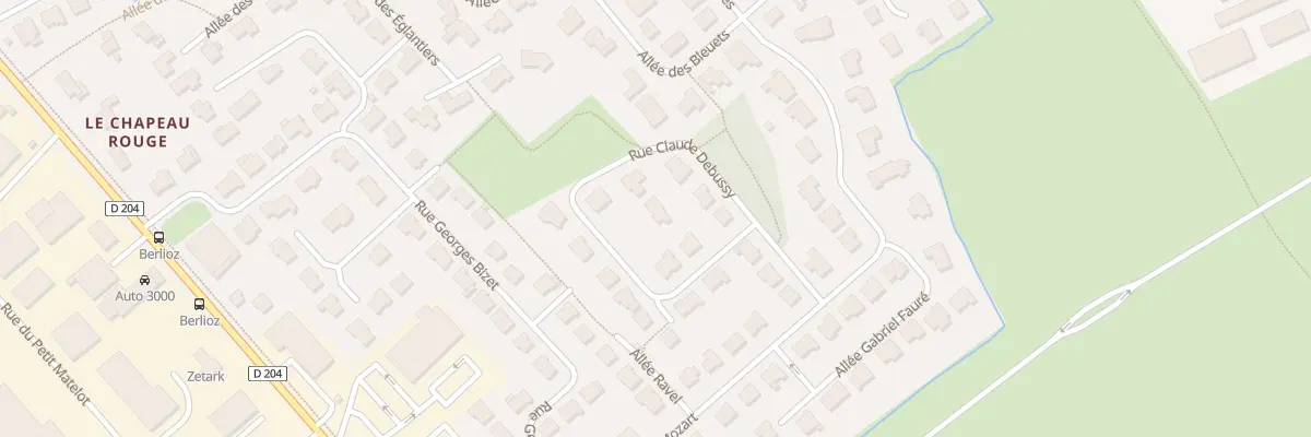 Plan du 12 Rue Claude Debussy à Téteghem-Coudekerque-Village
