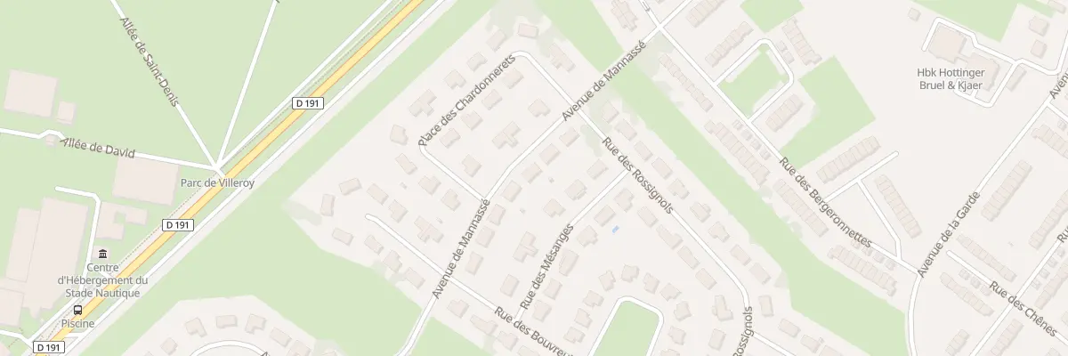 Plan du 18 Av de Mannasse à Mennecy