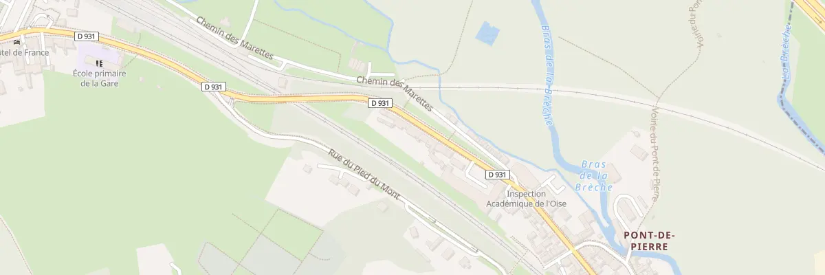 Plan du 62 Av des Déportés à Clermont