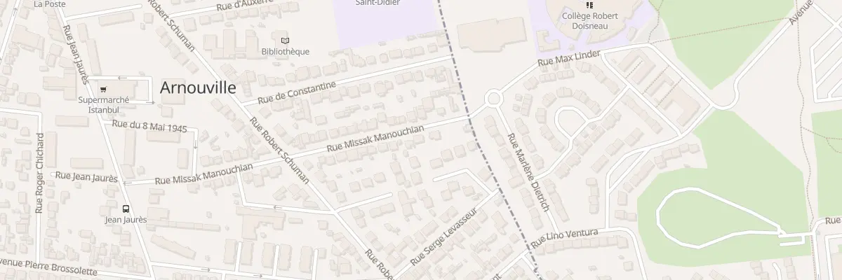 Plan du 54 Rue Missak Manouchian à Arnouville