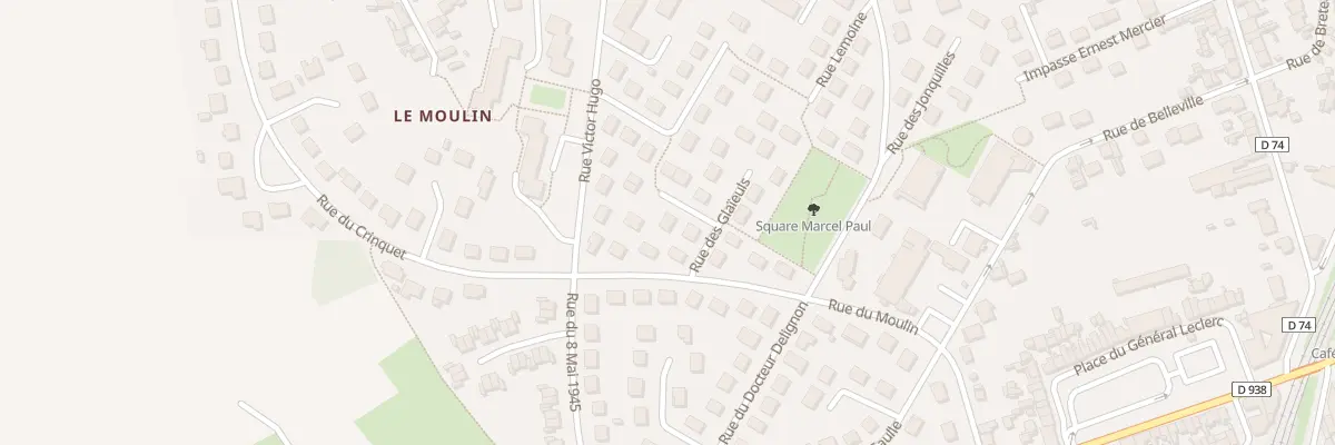 Plan du 3 Rue des Lilas à Saint-Just-en-Chaussée