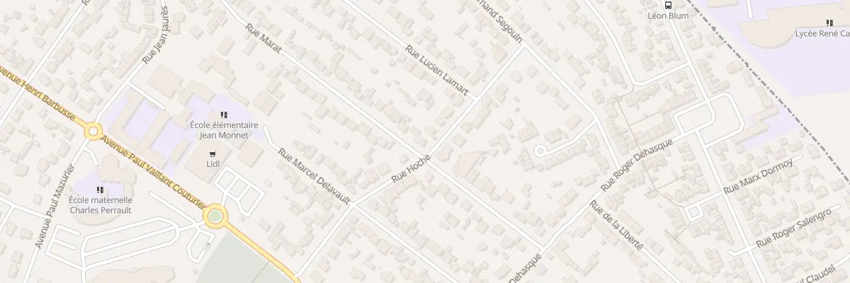 Plan du 53 Rue Marat à Arnouville