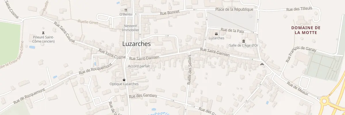 Plan du 24 Rue Saint-Damien à Luzarches