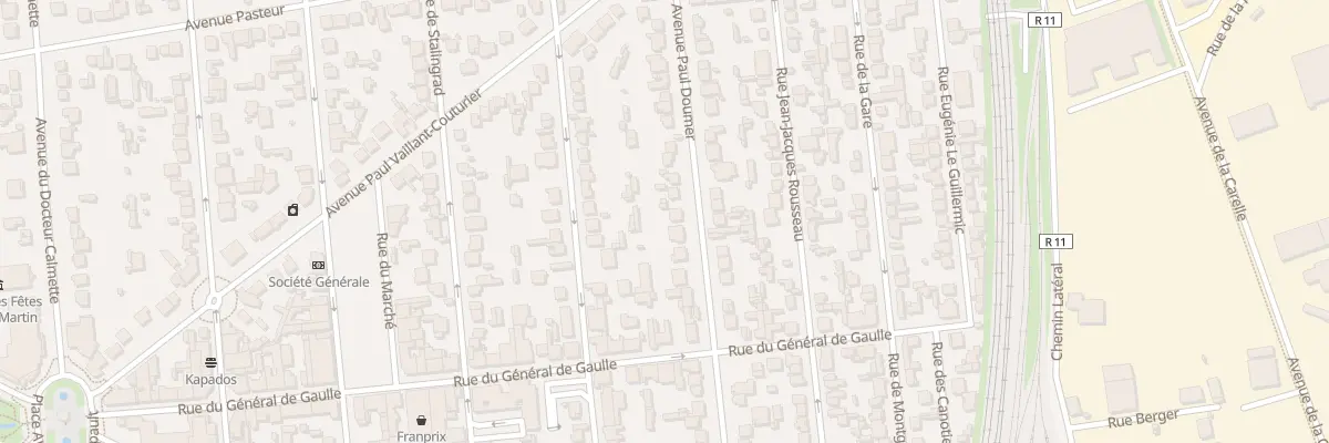 Plan du 71B Av Paul Doumer à Villeneuve-le-Roi