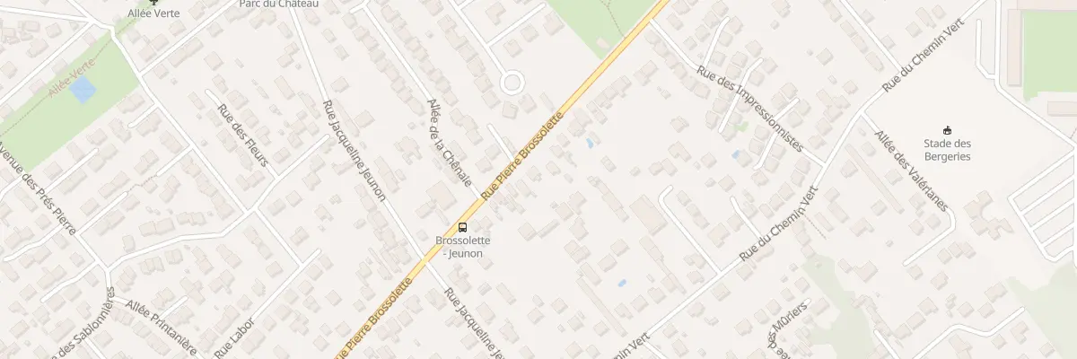 Plan du 208 Rue Pierre Brossolette à Draveil