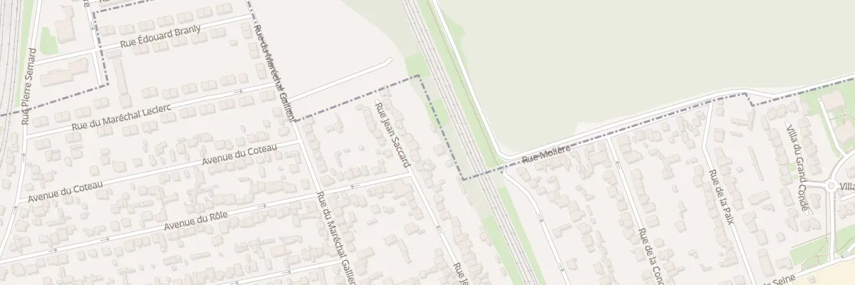 Plan du 58 Rue Jean Saccard à Villeneuve-le-Roi