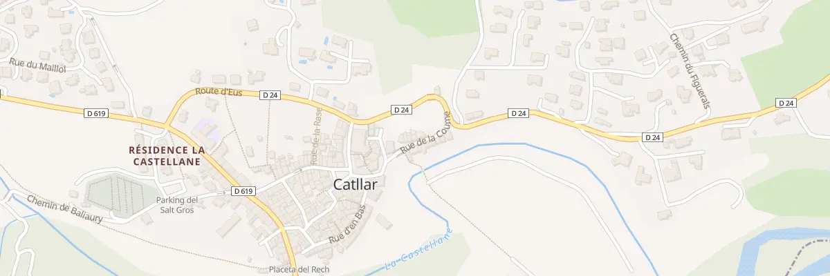 Plan du 7 Rue de la Coume à Catllar