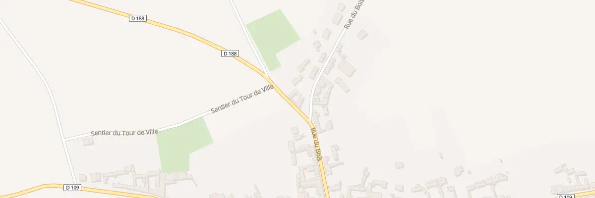 Plan du 11 Rue du Bois à Coullemelle