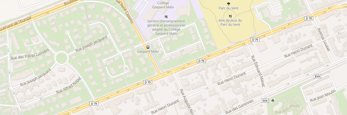 Plan du 279 Rue Michel Vilain à Dunkerque