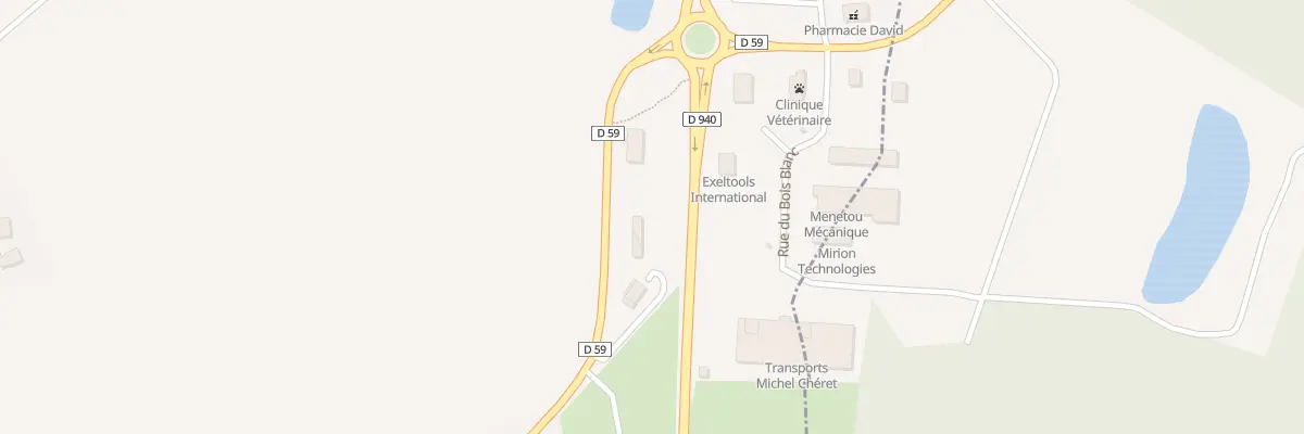 Plan du 36 Rte de Quantilly à Saint-Martin-d’Auxigny