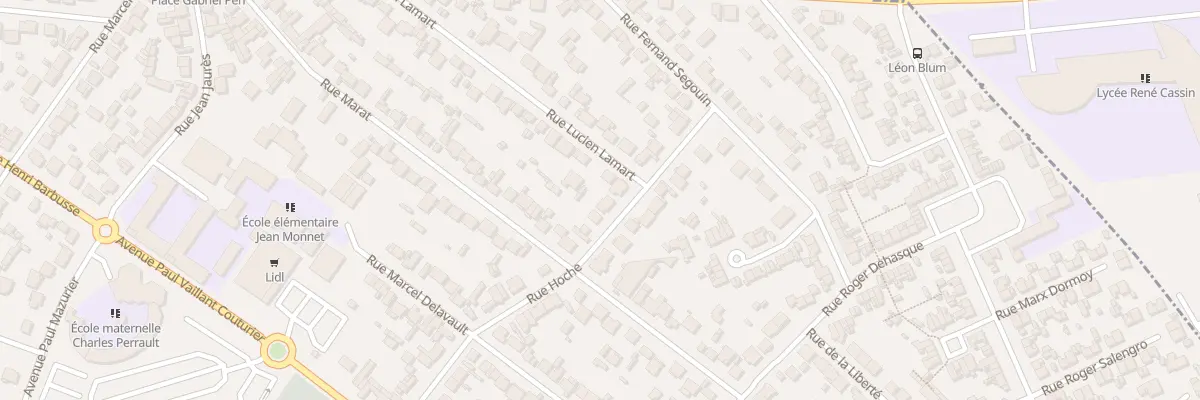 Plan du 27 Rue Hoche à Arnouville