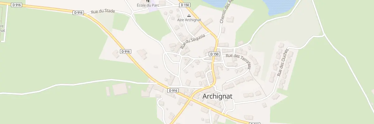 Plan du 7 Rue des Quatre Vents à Archignat