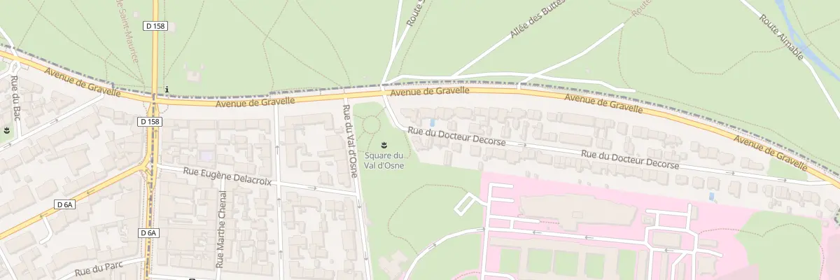 Plan du 2 Rue Docteur Decorse à Saint-Maurice