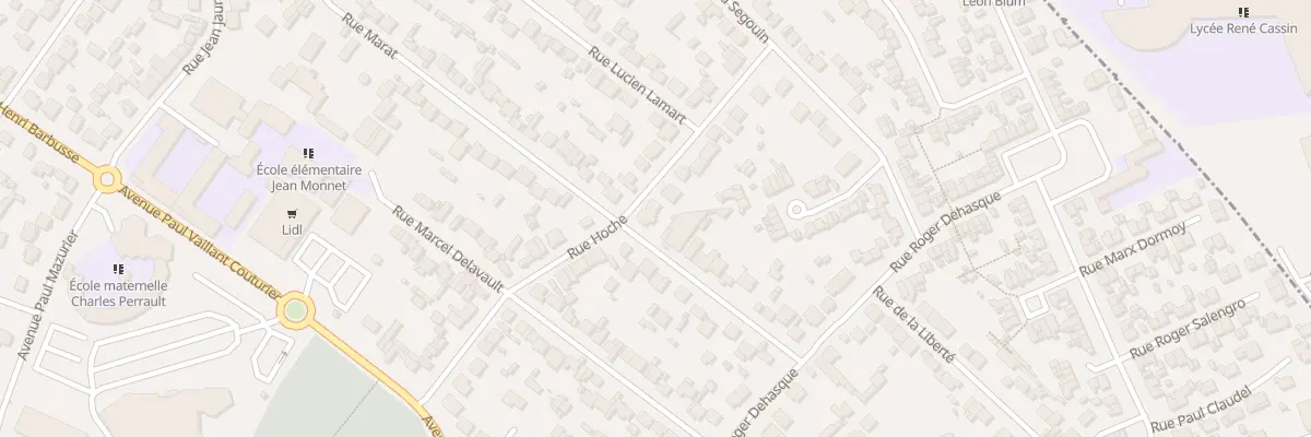 Plan du 55 Rue Marat à Arnouville