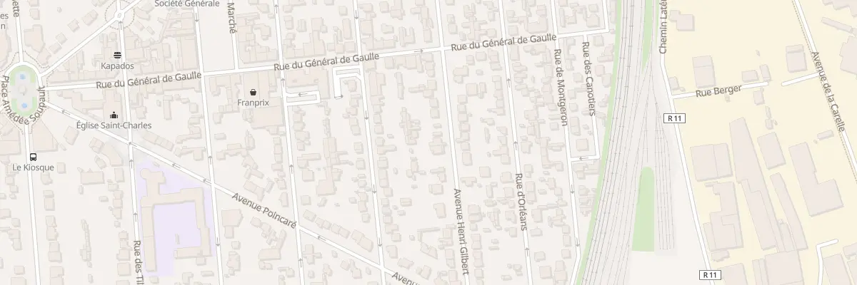 Plan du 47 Rue Henri Gilbert à Villeneuve-le-Roi