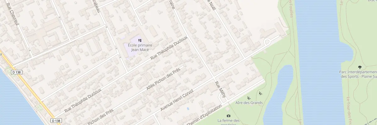 Plan du 108 Rue Alsace Lorraine à Choisy-le-Roi