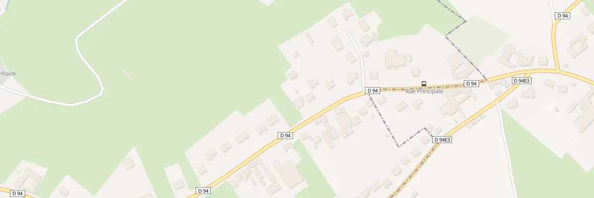 Plan du 1713 Rue Principale à Saint-Hilaire-Cottes