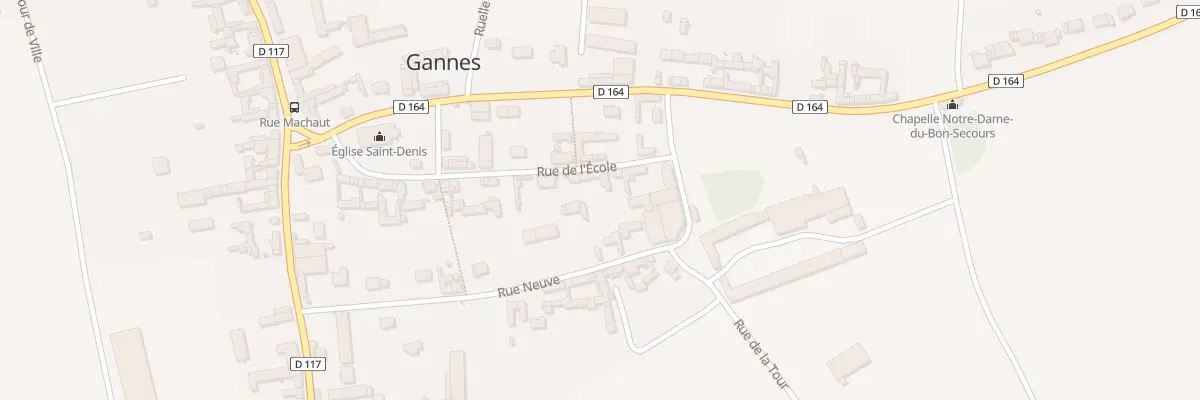 Plan du 22 Rue de l’Ecole à Gannes