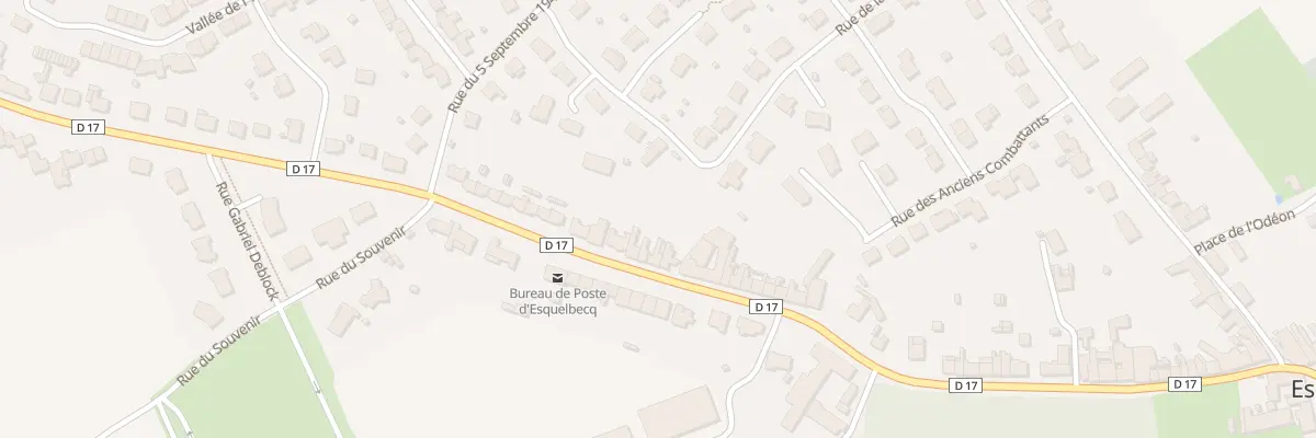 Plan du 76 Rue de la Gare à Esquelbecq