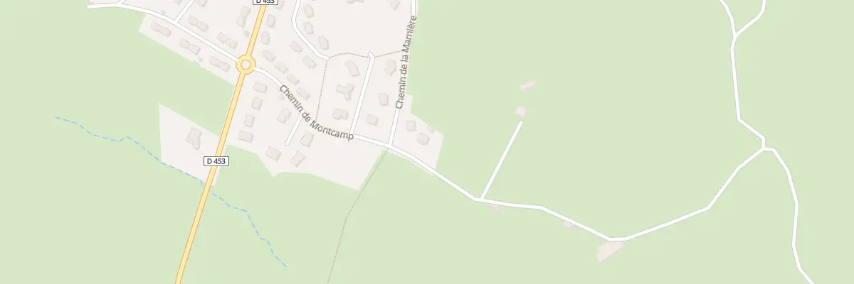 Plan du 15 Che de Montcamp à Jussac