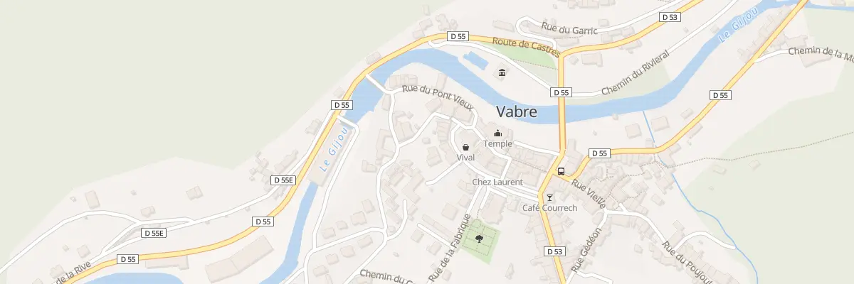 Plan du 5B Rue du Suquet à Vabre
