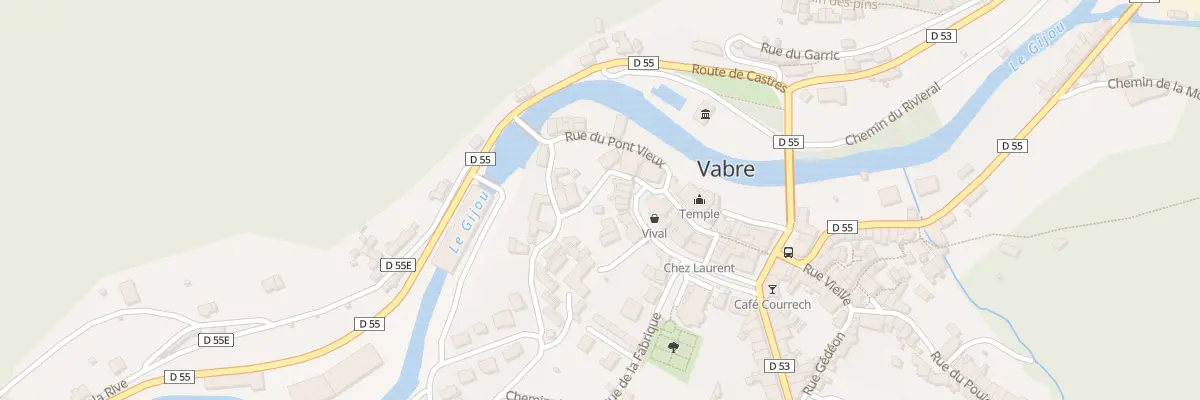 Plan du 9 Rue du Suquet à Vabre