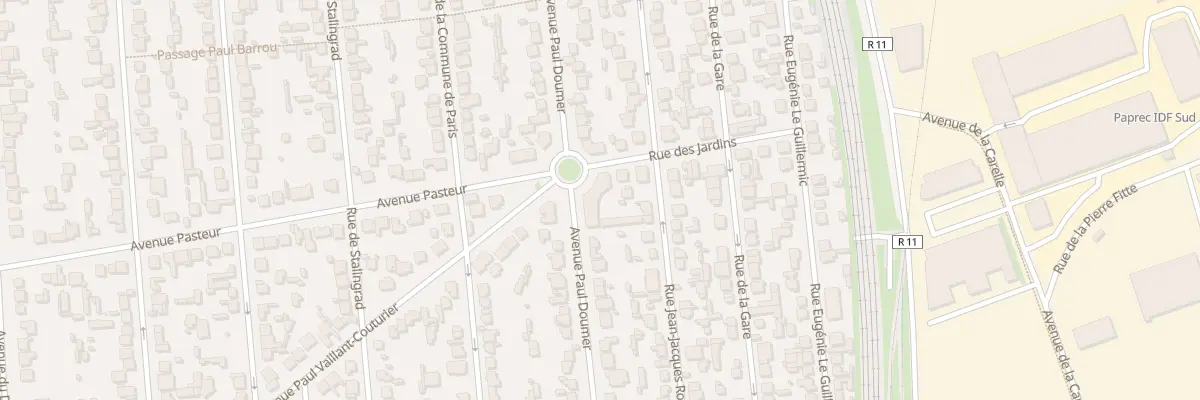 Plan du 43 Rue Jean-jacques Rousseau à Villeneuve-le-Roi