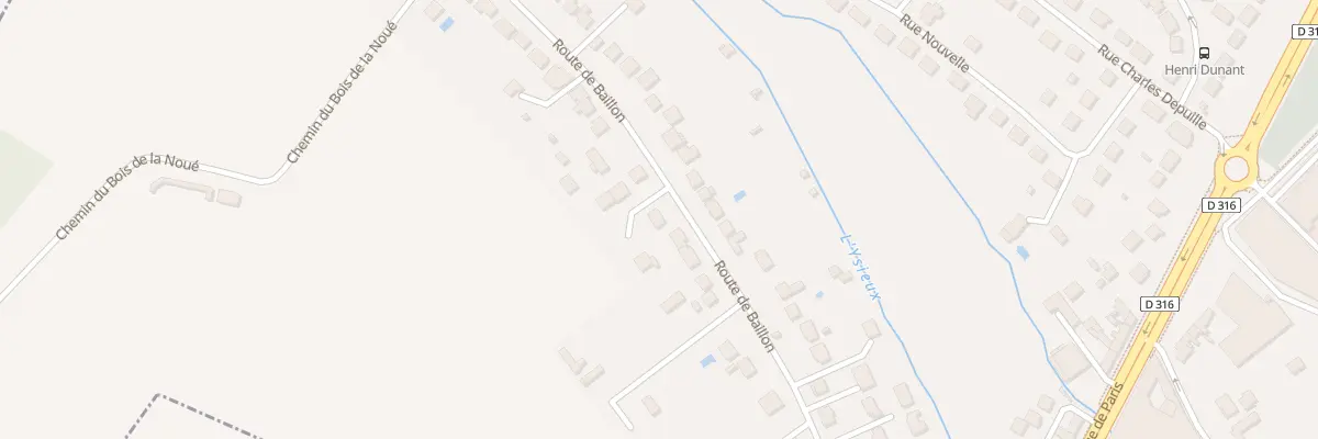 Plan du 31 Rte de Baillon à Chaumontel