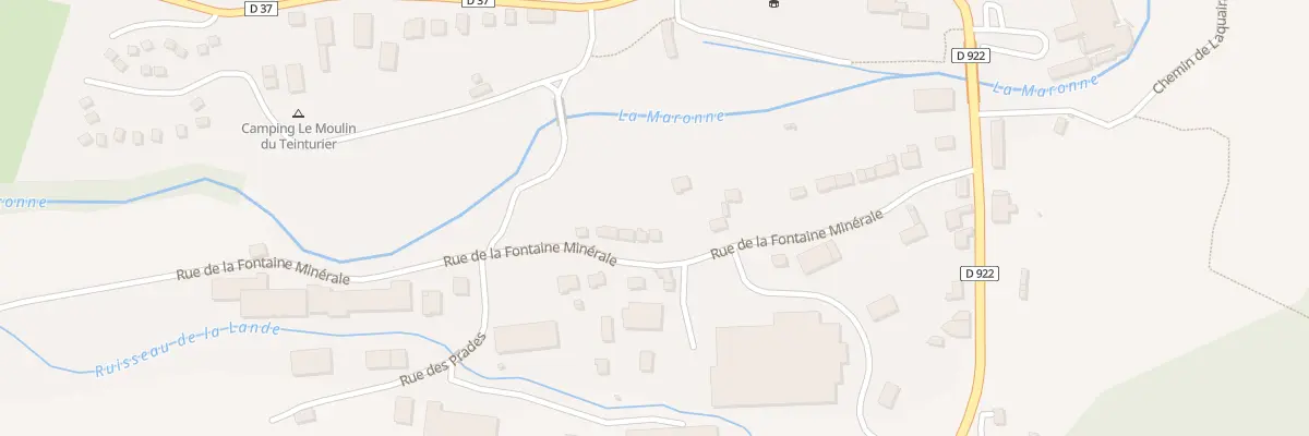 Plan du 26 Rue de la Fontaine Minérale à Saint-Martin-Valmeroux
