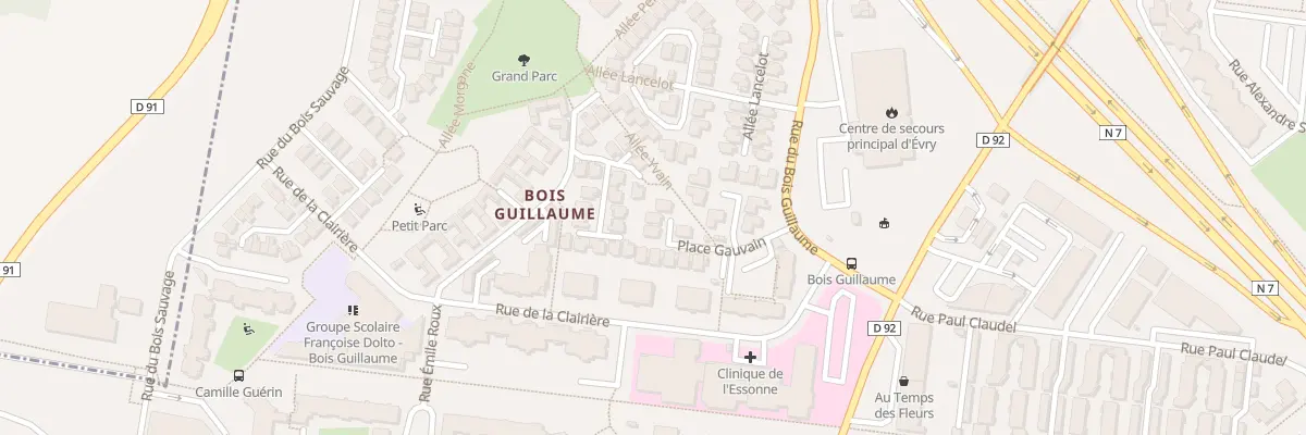 Plan du 11 Pl Gauvain à Évry-Courcouronnes