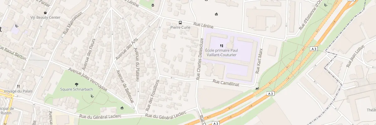 Plan du 28 Rue Charles Delescluze à Bagnolet