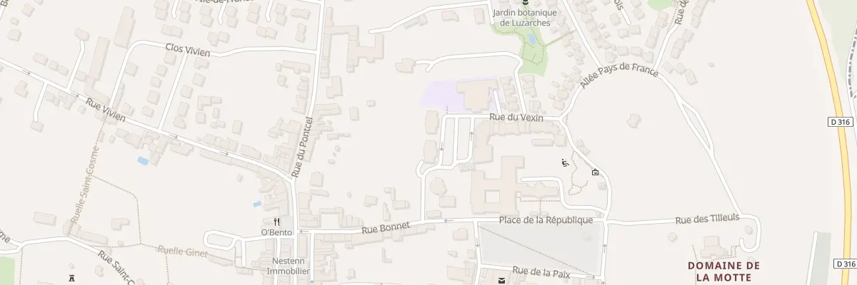 Plan du 3 Pl de la Garenne à Luzarches