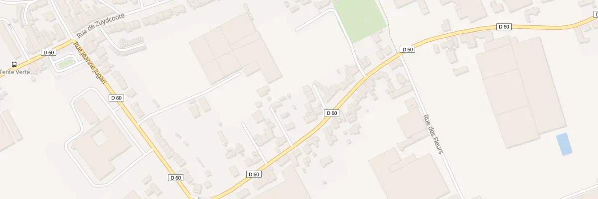 Plan du 233B Rue de Leffrinckoucke à Dunkerque