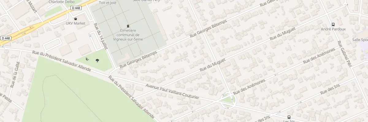 Plan du 11 Rue du Muguet à Vigneux-sur-Seine