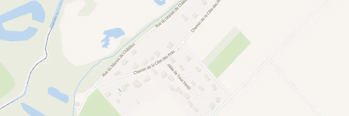 Plan du 2 All de Tous Vents à Ondreville-sur-Essonne