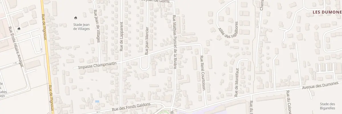 Plan du 28B Rue Champmartin à Bourges