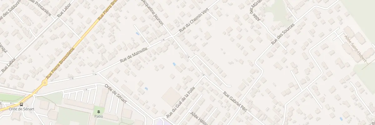 Plan du 8 Rue Gabriel Péri à Draveil