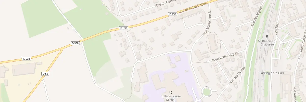 Plan du 18 Rue Claude Debussy à Saint-Just-en-Chaussée