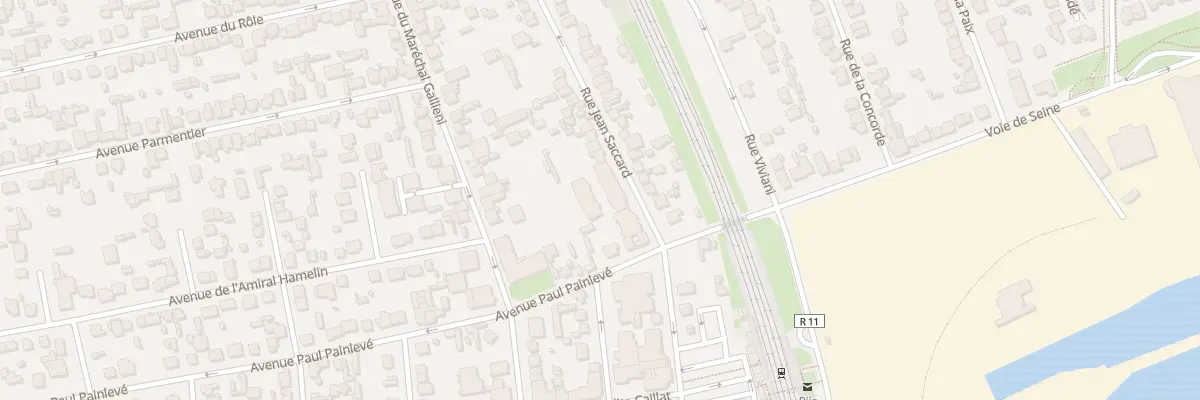 Plan du 5 Rue Jean Saccard à Villeneuve-le-Roi