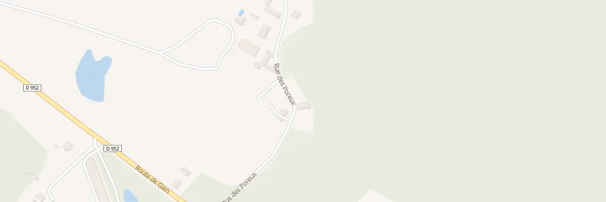 Plan du 5597 Rue des Poreux aux Bordes